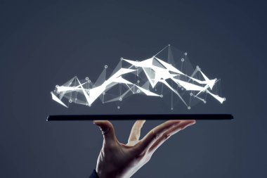 Mobil aygıta göre dijital ağın resmi