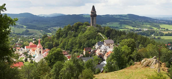 La città sul palmo della mano — Foto Stock