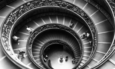 Vatikan Müzesi merdiven