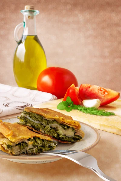 Yunanca ıspanak pasta - spanakopita