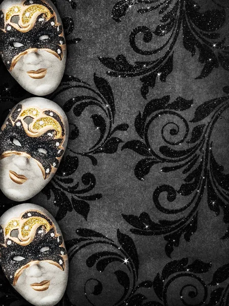 Vintage tarzı masquerade arka plan