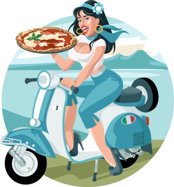 Pizzacı kız