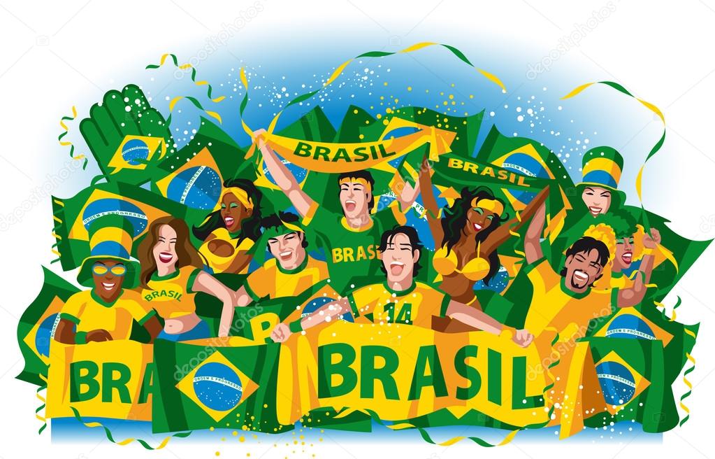 Brazilian Soccer fans