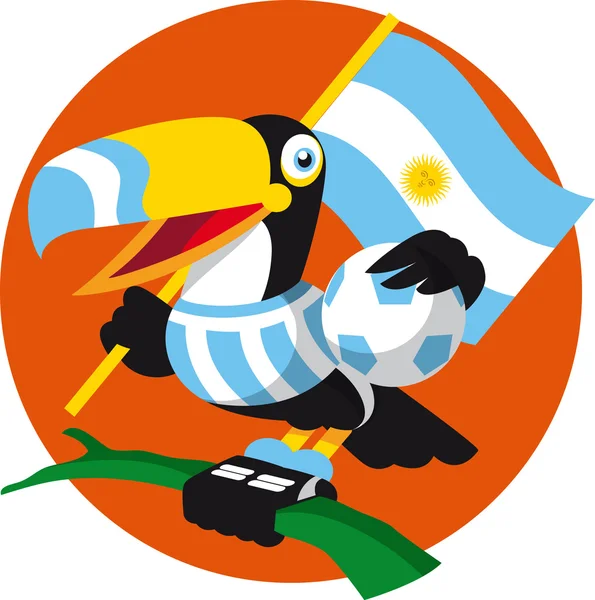 Argentine Toucan — Image vectorielle