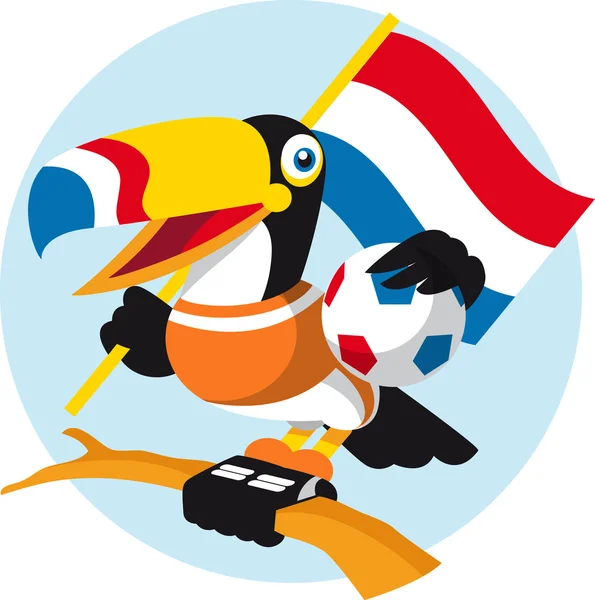 Nederlands Toucan — Image vectorielle