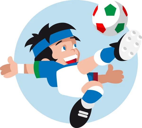 Футбольный талисман — стоковый вектор