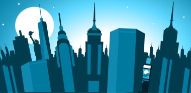 Manhattan skyline