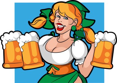 Oktoberfest kız