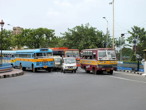 Kolkata local buses (113) — Stock Photo, Image