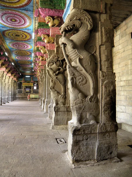 Templo de Sri Meenakshi Sundareshwarar (168 ) — Foto de Stock