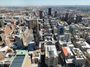 Johannesburg şehir merkezinden