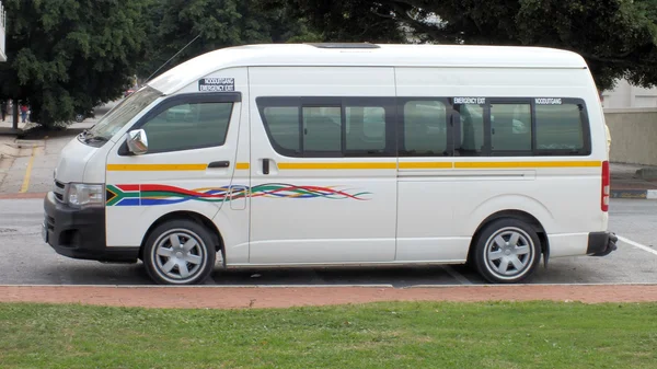 Sydafrikanska minibuss-taxi Royaltyfria Stockbilder