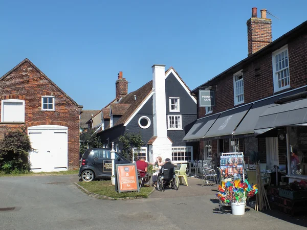 Pump Street scene in Orford — Stock Photo, Image