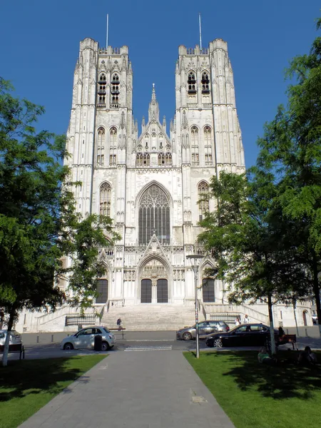 Catedral de Bruselas — Foto de Stock