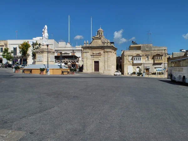 Siggiewi Village Square — Stock Photo, Image