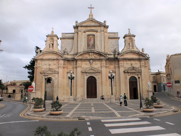 St. Pauls Kirche in rabat — Stockfoto