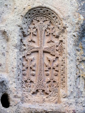 geghard Manastırı çapraz oyma