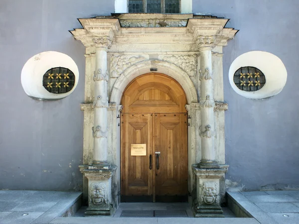 Είσοδος εκκλησίας Αγίου Νικολάου — Φωτογραφία Αρχείου