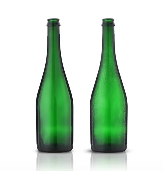 Δύο Άδεια Μπουκάλια Σαμπάνιας — Φωτογραφία Αρχείου
