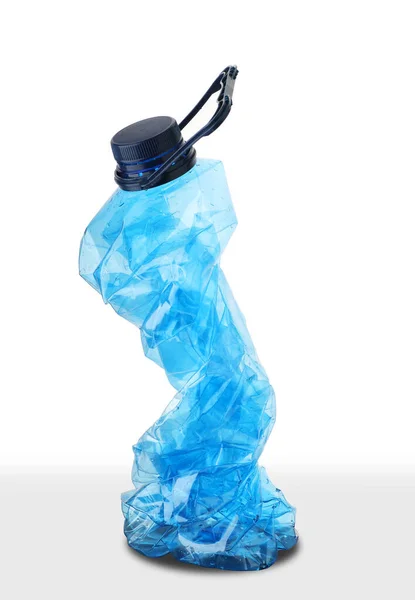 Large Plastic Water Bottle White Background — Stock Photo, Image