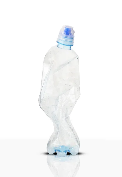 Agua Pequeña Botella De Agua Plástica En El Fondo Blanco Imagen de archivo  - Imagen de fondo, blanco: 49906279