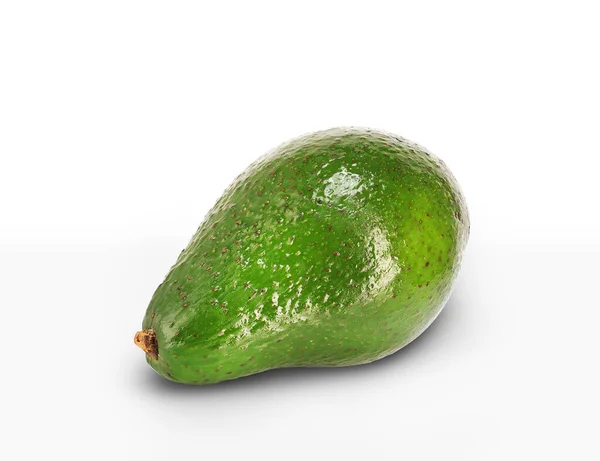 Rijp Avocado Fruit Een Witte Achtergrond — Stockfoto