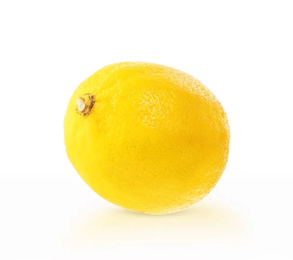 Lemon Fruit Alone White Background — Stock Photo, Image