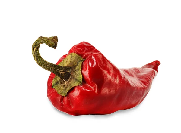 Red Chili Pepper White Background — Stock Photo, Image