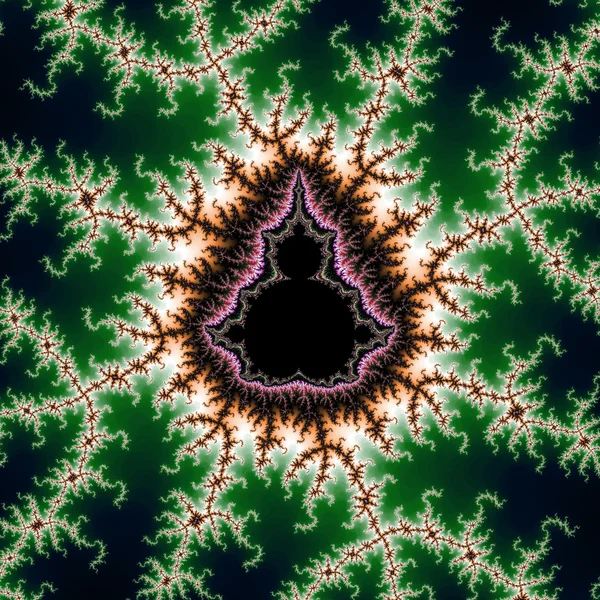 Όμορφη fractal αφηρημένη — Φωτογραφία Αρχείου