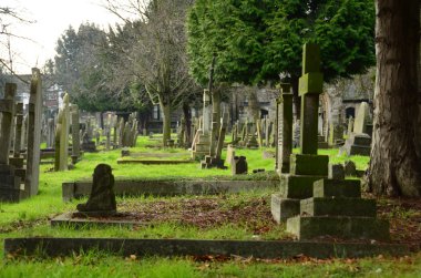 büyük, eski Londra'cementary