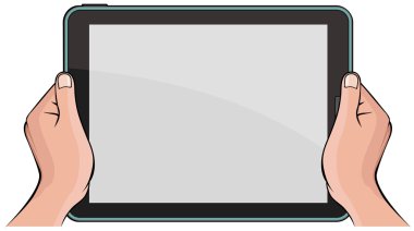 Dijital tablet pc tutmak el
