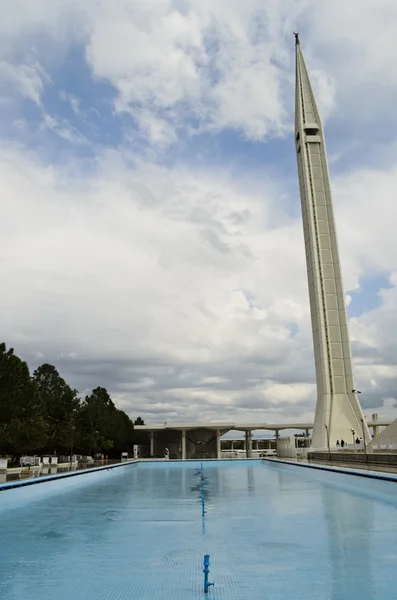 Šáh faisal mešity minaret Islámábádu — Stock fotografie