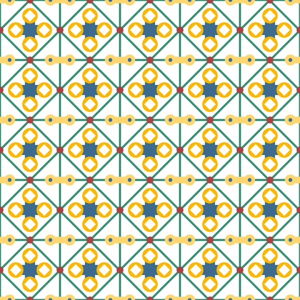 Patrón geométrico sin costura — Archivo Imágenes Vectoriales