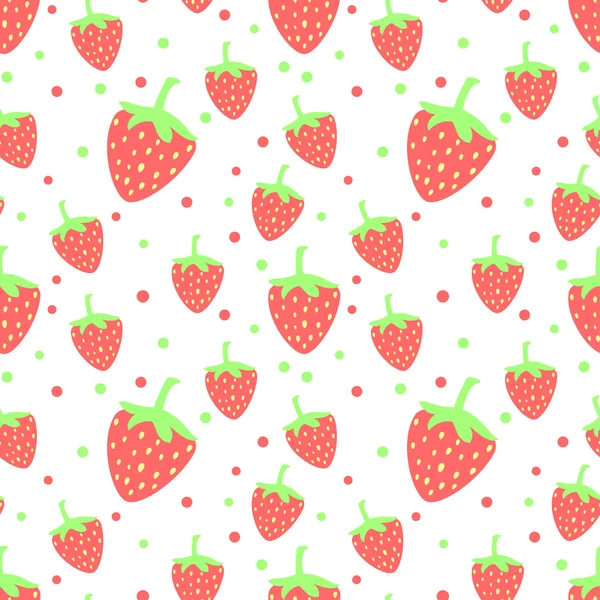 Modèle de fraise — Image vectorielle