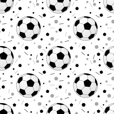 futbol topları desen