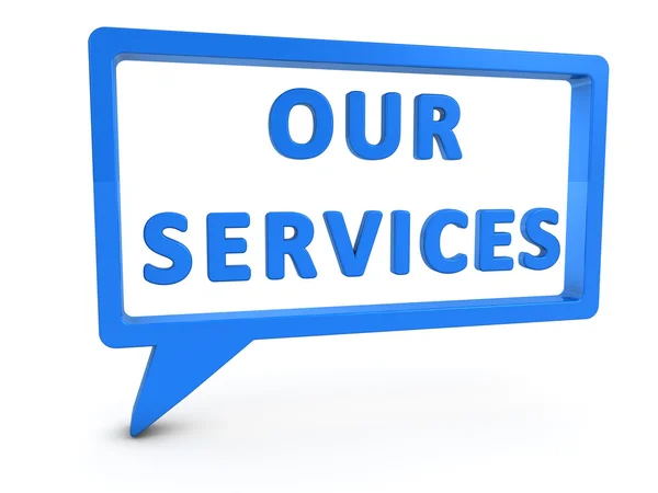 Nuestros servicios — Foto de Stock