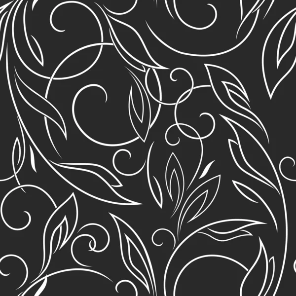 Fondo floral sin costuras Vector De Stock