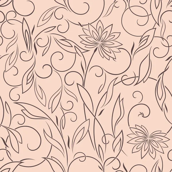 Dikişsiz desen lotus dikey pembe