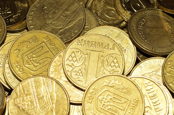 Monedas de cerca — Foto de Stock