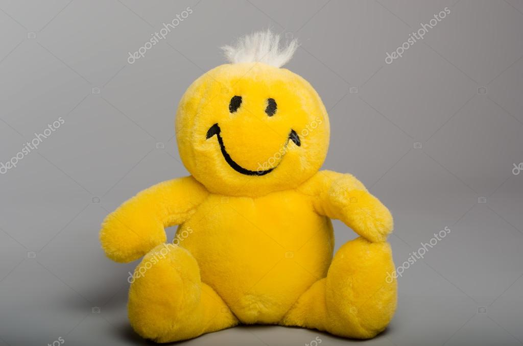 smiley soft toy