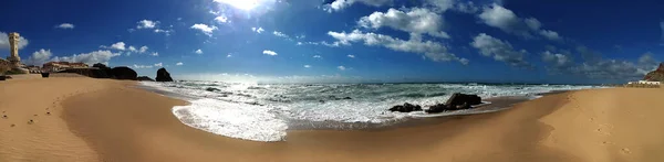 Seascape Pobřeží Atlantiku Před Západem Slunce — Stock fotografie