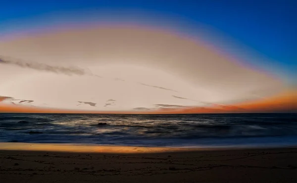 Seascape Atlantic Coast Sunset Bright Sky — Photo