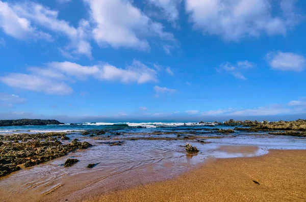 Seascape Portugalském Pobřeží Atlantiku — Stock fotografie