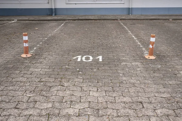 Паркувальний Простір Номером 101 Сленговий Термін Більшості Базових Знань Навичках — стокове фото