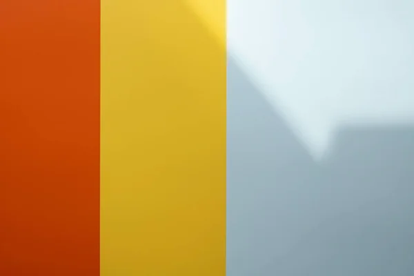 Hintergrund Der Roten Gelben Und Grauen Farben Mit Einem Schatten — Stockfoto