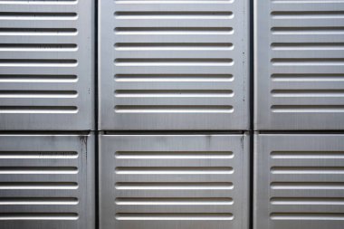 Gri arkaplan desenli. Uzayı kopyala Yakın plan..