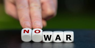 Ukrayna 'daki savaşı durdurmanın sembolü. Zar, 