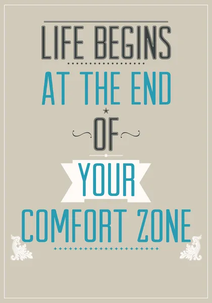 Poster Motivasyona sloganı ile