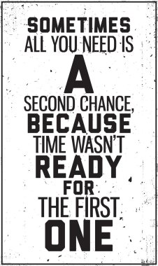 grungy motivasyon posteri. İç Dekorasyon