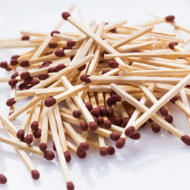 bir sürü matchsticks
